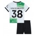 Liverpool Ryan Gravenberch #38 Babykleding Uitshirt Kinderen 2023-24 Korte Mouwen (+ korte broeken)